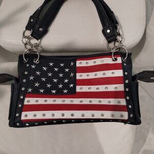 Patriotic concealed carry handbag